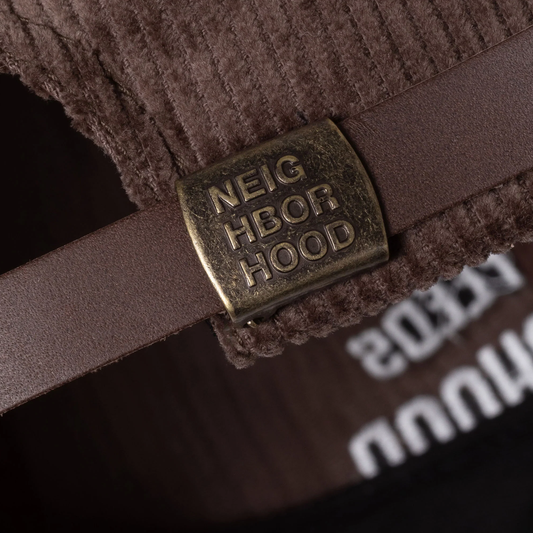 Neighborhood Corduroy Dad Cap Brown 252YGNH-HT02