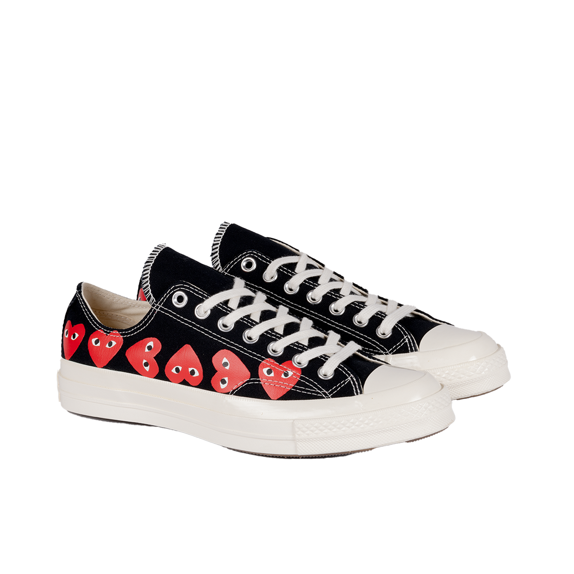Comme Des Garcons Play x Converse CT70 M Heart Low Top Black AZ-K126-001-1