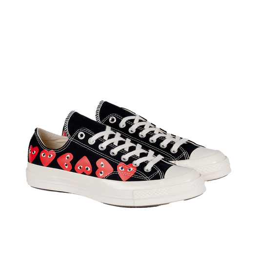 Comme Des Garcons Play x Converse CT70 M Heart Low Top Black AZ-K126-001-1