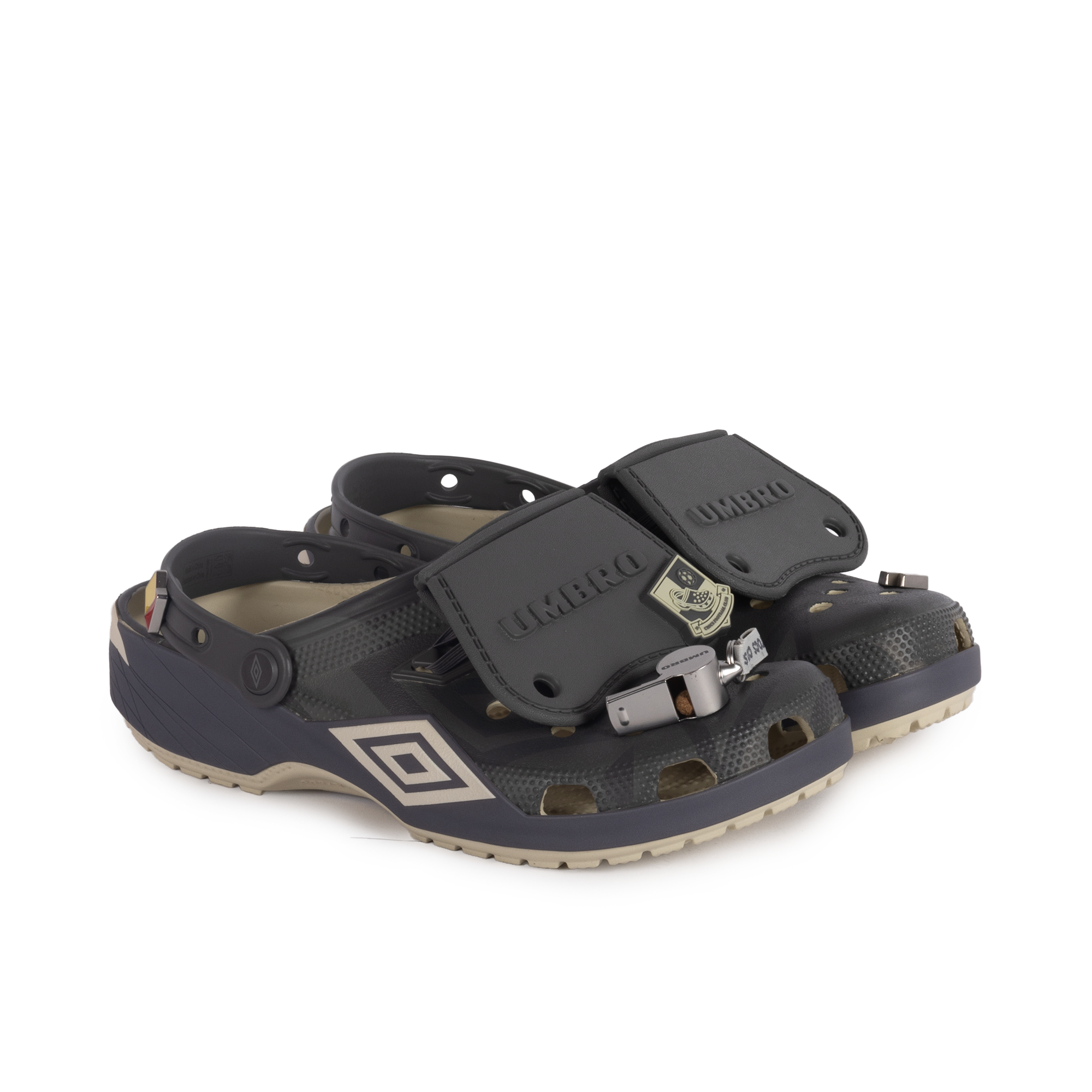 Crocs x Umbro Classic Clog Bone/Slate Grey