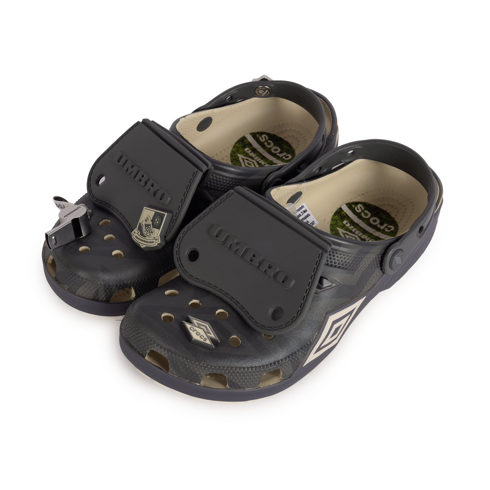 Crocs x Umbro Classic Clog Bone/Slate Grey