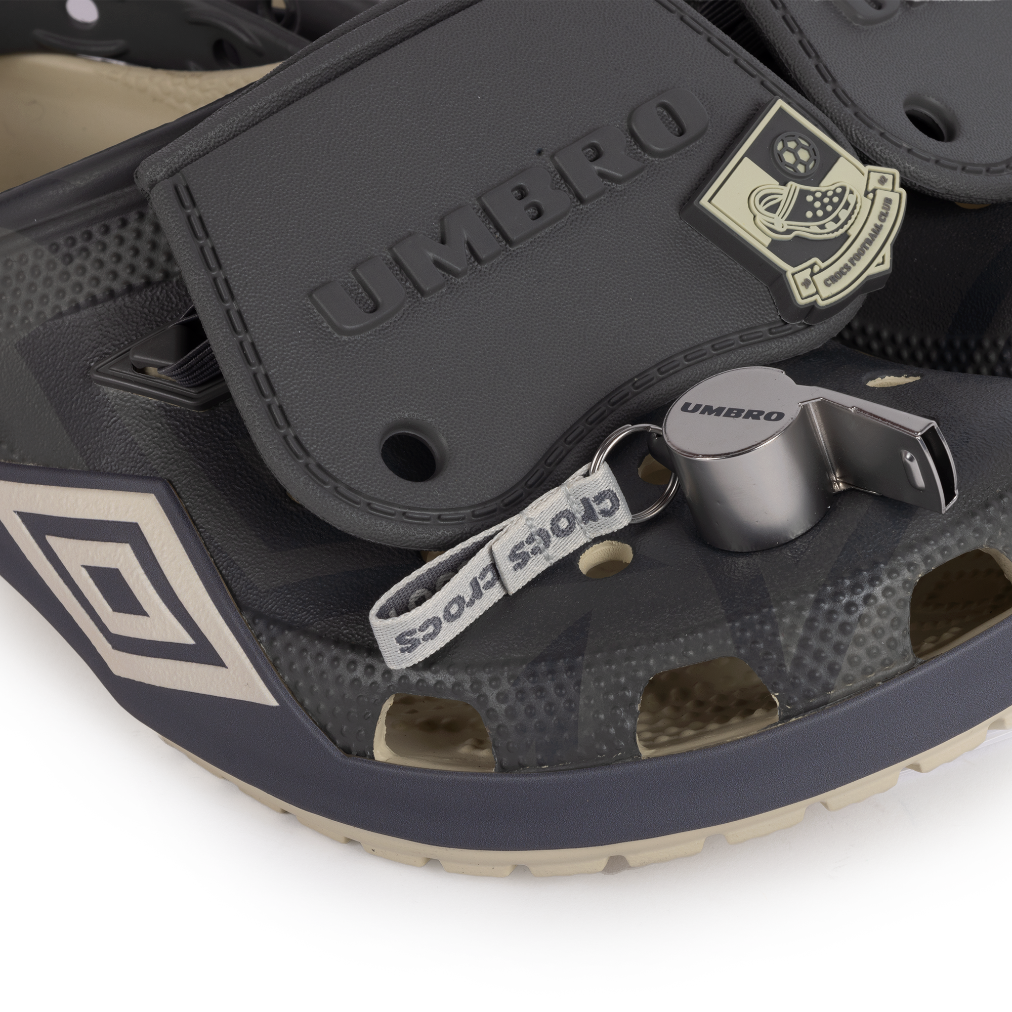 Crocs x Umbro Classic Clog Bone/Slate Grey