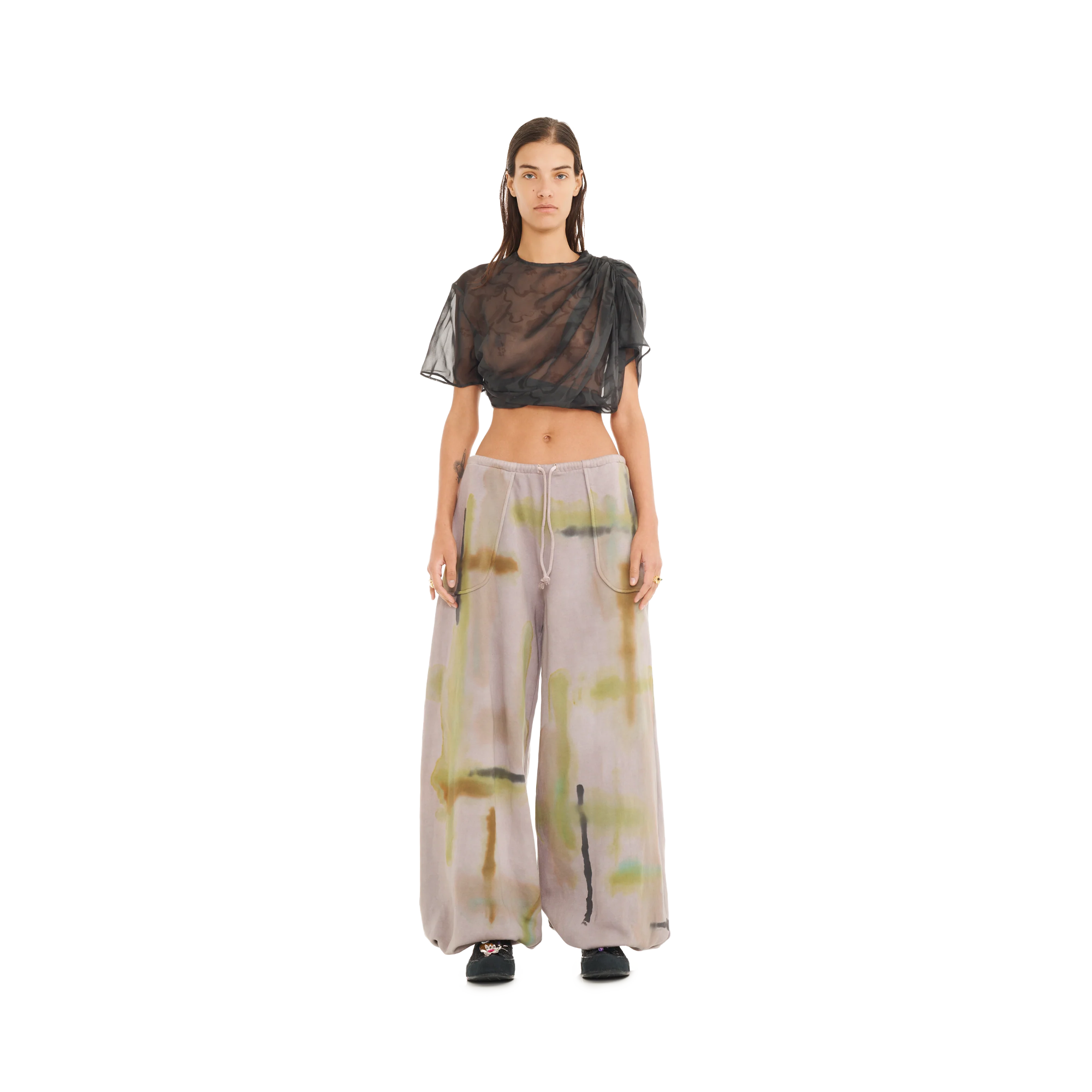Collina Strada Balloon Sweatpant Painted Fog