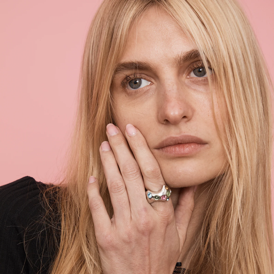 Collina Strada Bat Ring Pastel