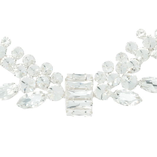 Collina Strada Chandelier Belt Clear