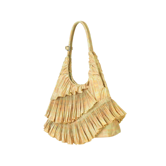 Stand Oil  x Collina Strada Cloud Ringo Bag Butter Plaid