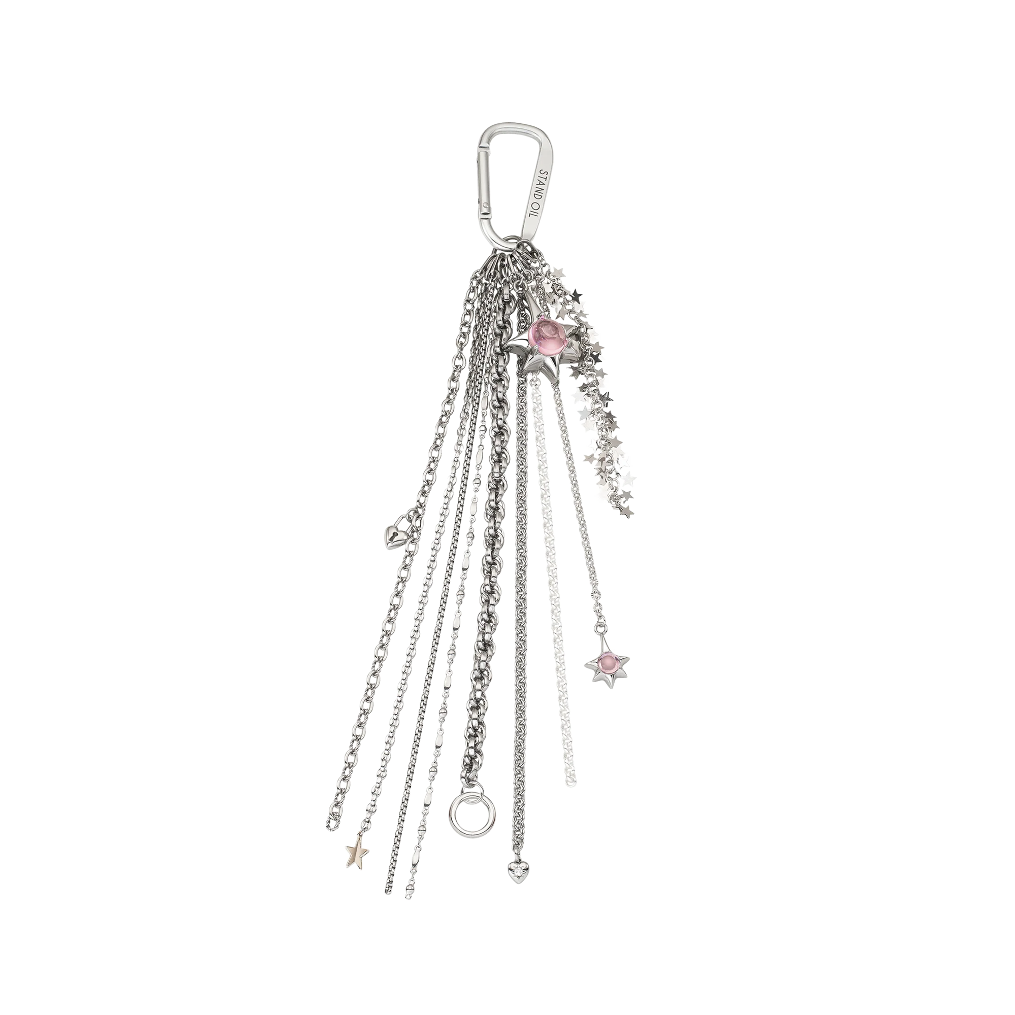 Stand Oil  x Collina Strada Cosmic Drop Keyring Silver