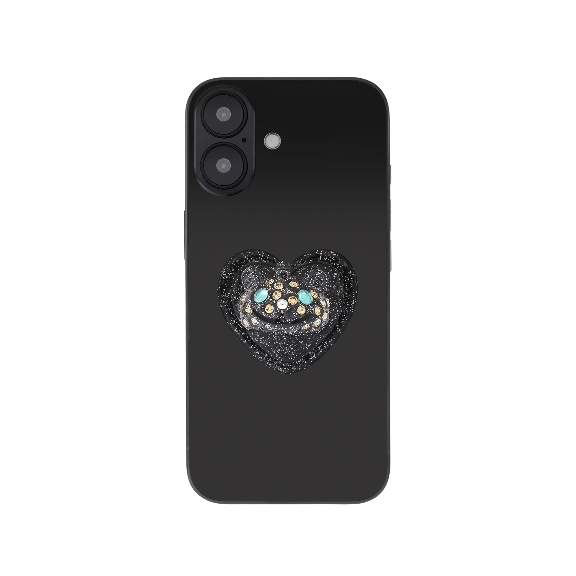 Stand Oil  x Collina Strada Princess Bear Grip Ring Black Glitter