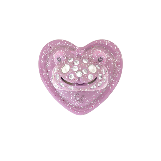 Stand Oil  x Collina Strada Princess Bear Grip Ring Pink Glitter