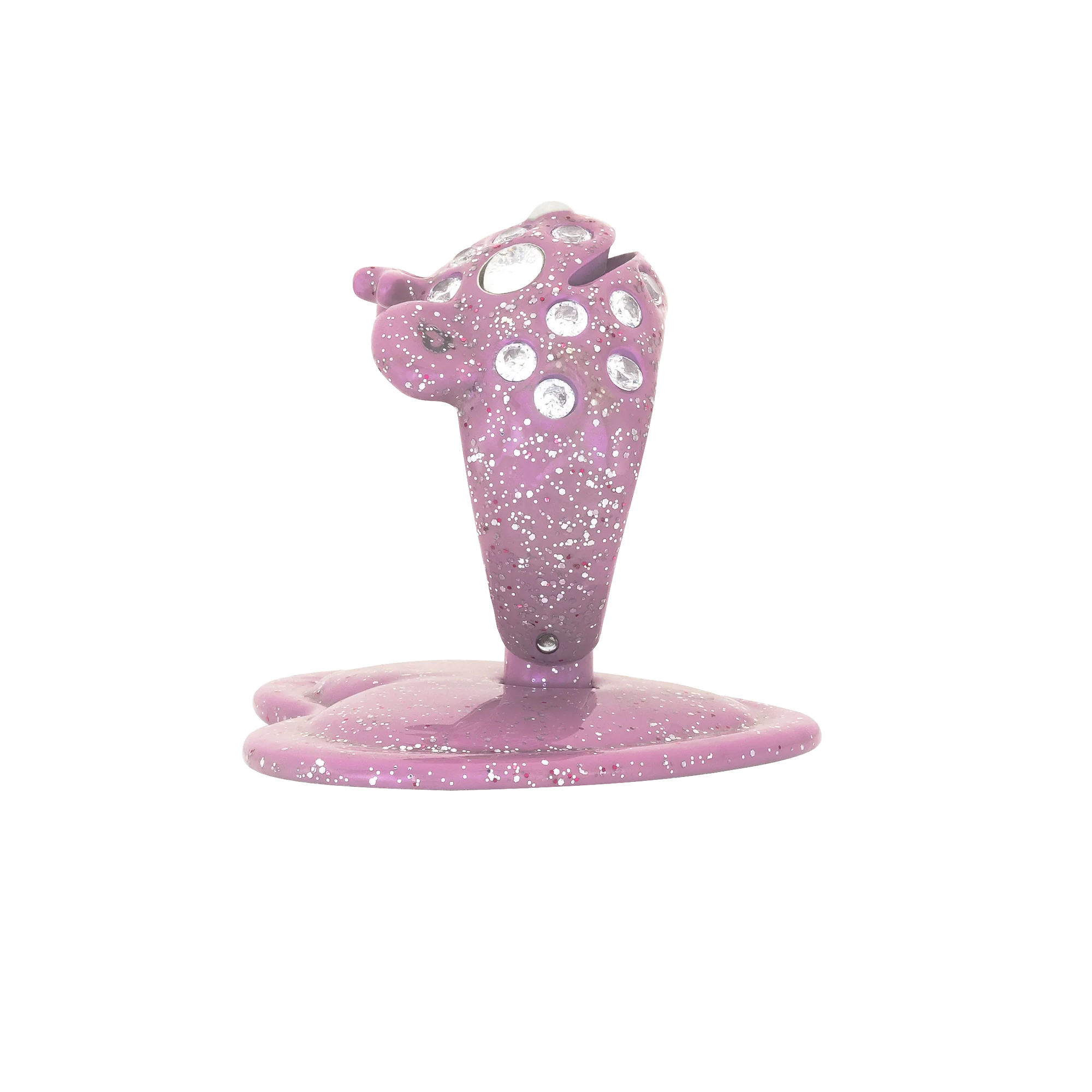 Stand Oil  x Collina Strada Princess Bear Grip Ring Pink Glitter
