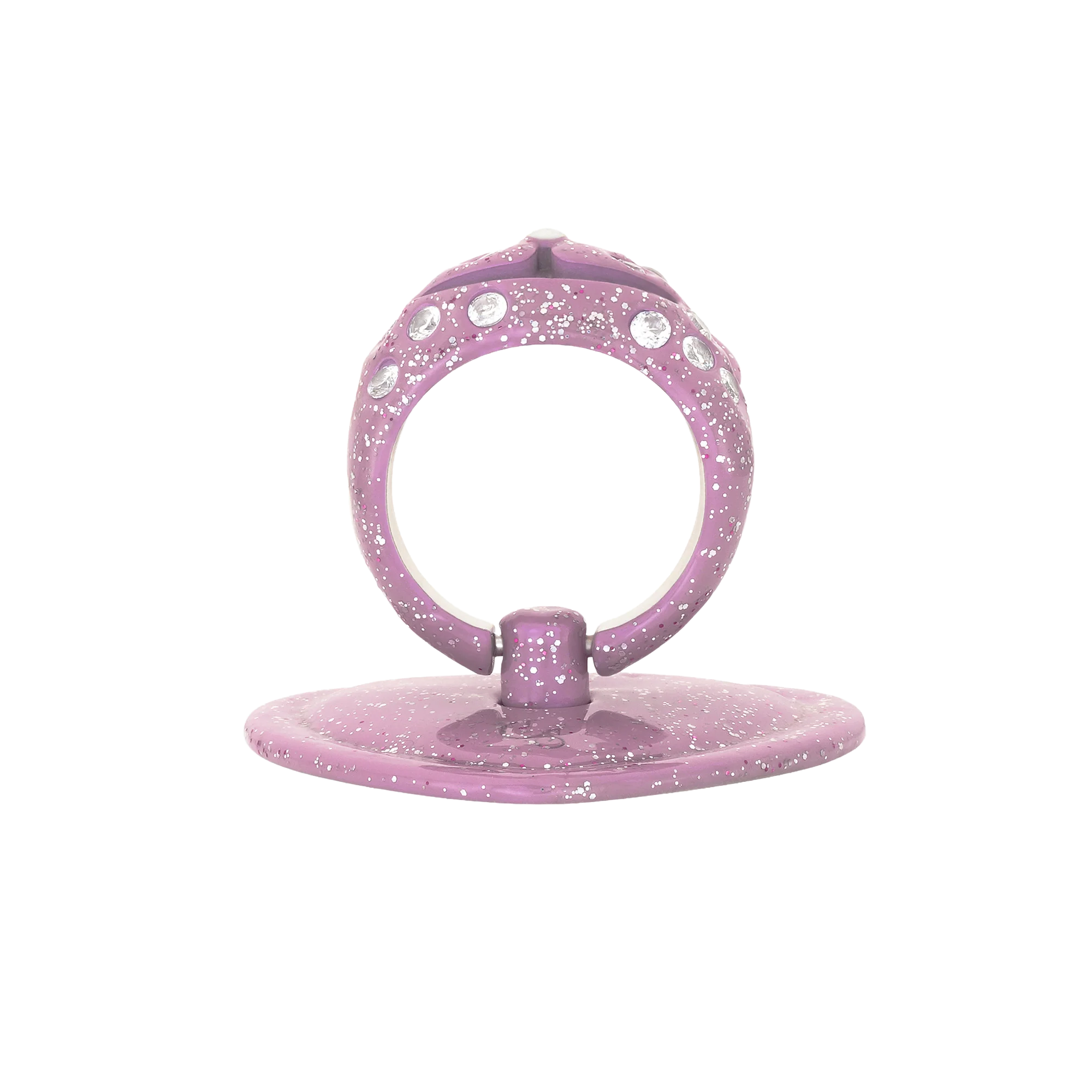 Stand Oil  x Collina Strada Princess Bear Grip Ring Pink Glitter