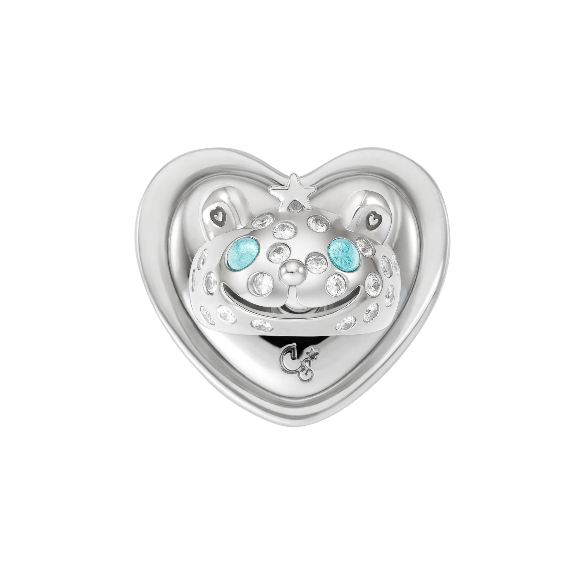 Stand Oil  x Collina Strada Princess Bear Grip Ring Silver