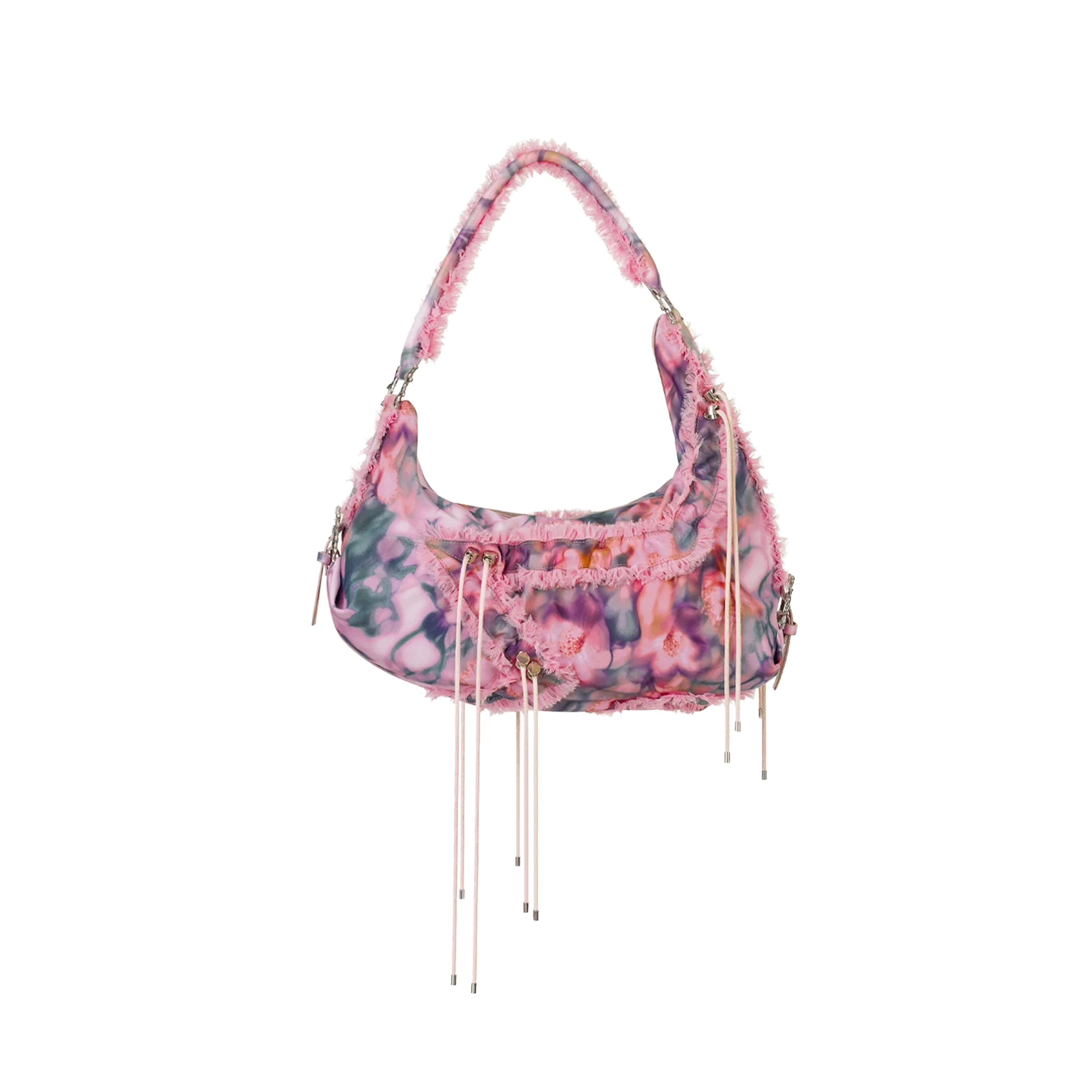 Stand Oil  x Collina Strada Star Mushy Bag Pink Barbed Floral