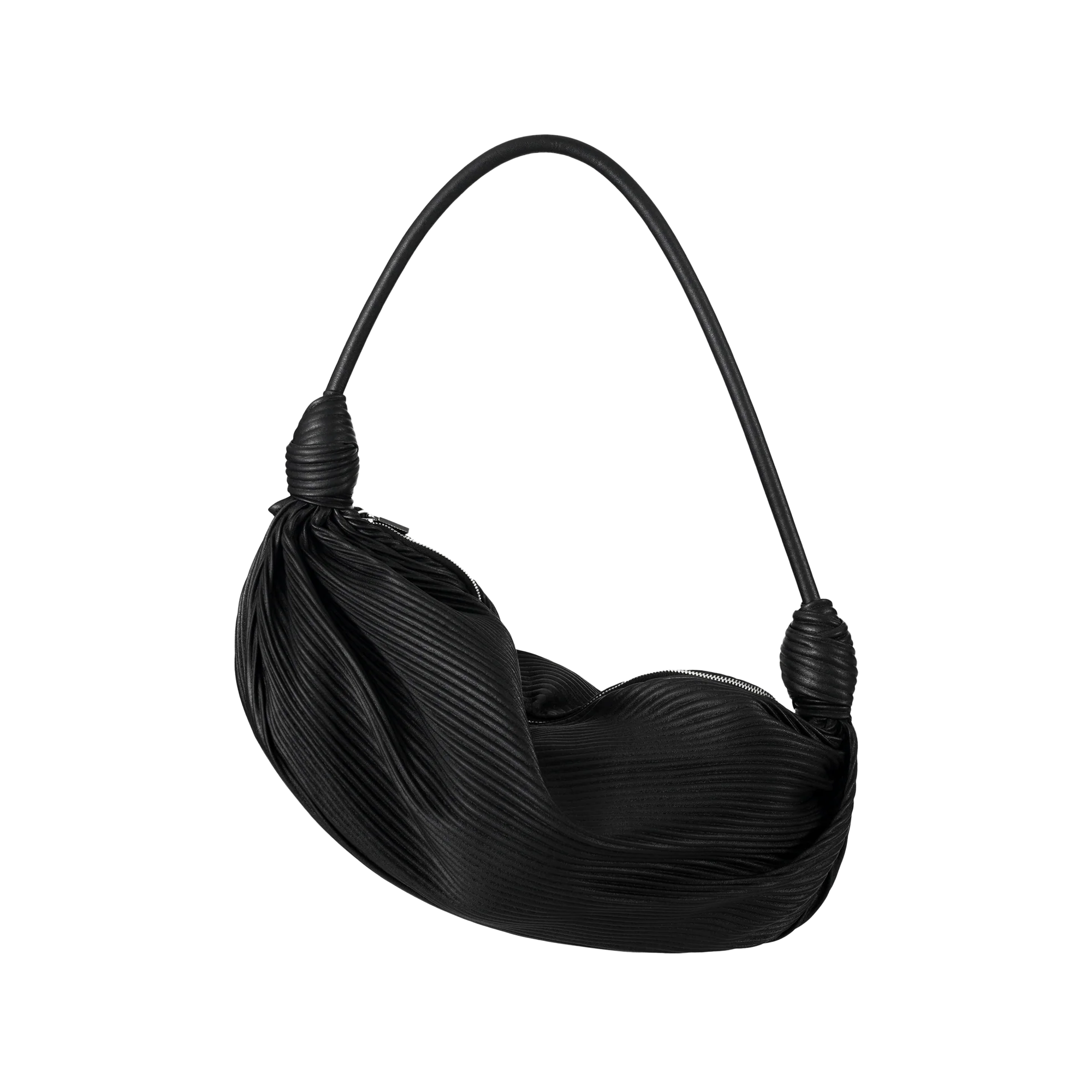 Stand Oil  x Collina Strada Wave Knot Bag Black