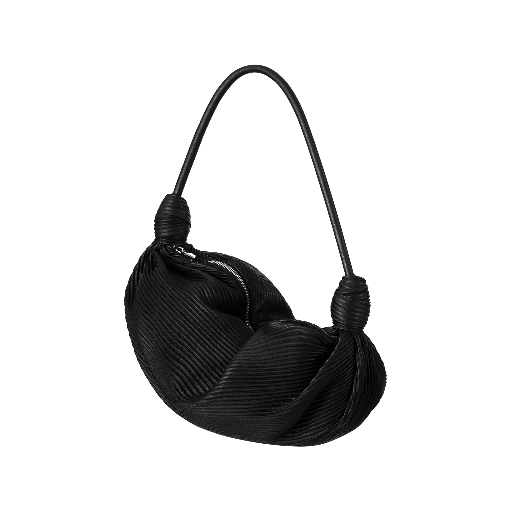 Stand Oil  x Collina Strada Wave Knot Bag Black