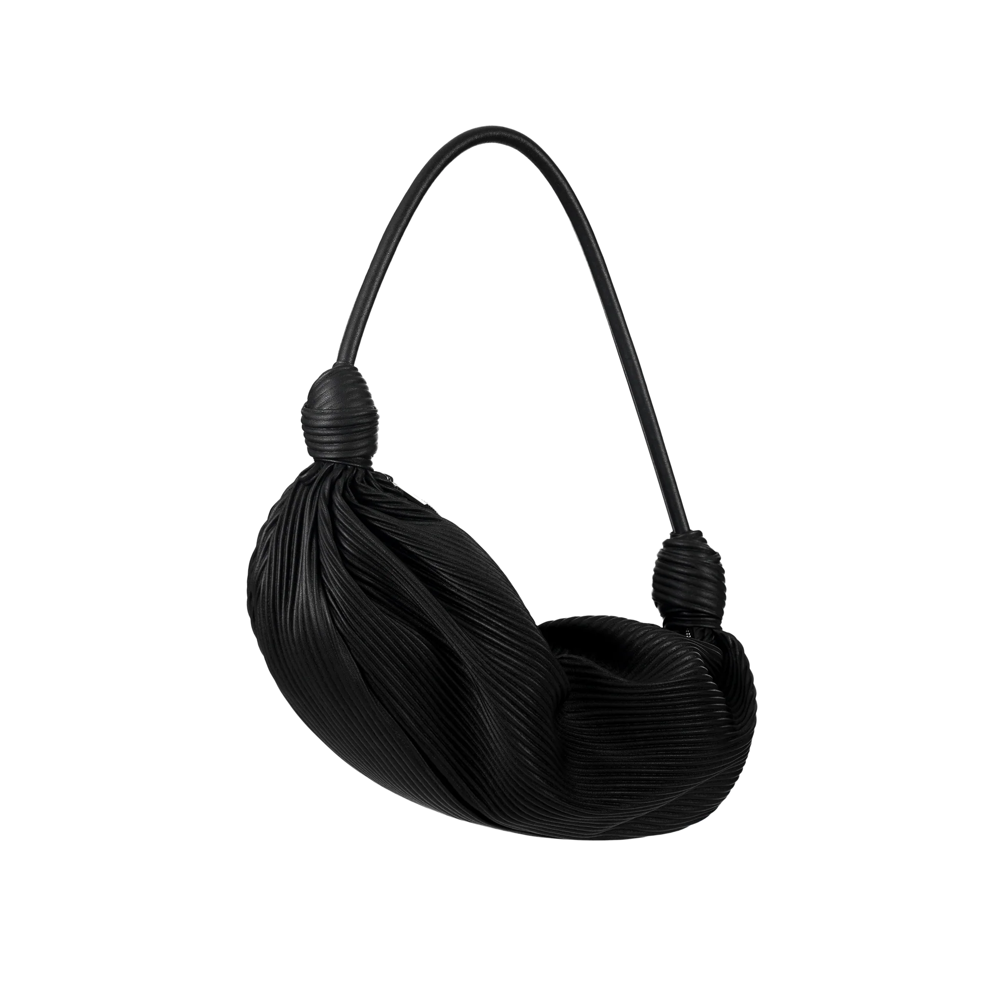 Stand Oil  x Collina Strada Wave Knot Bag Black