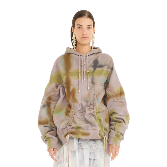 Collina Strada Star Hoodie Painted Fog