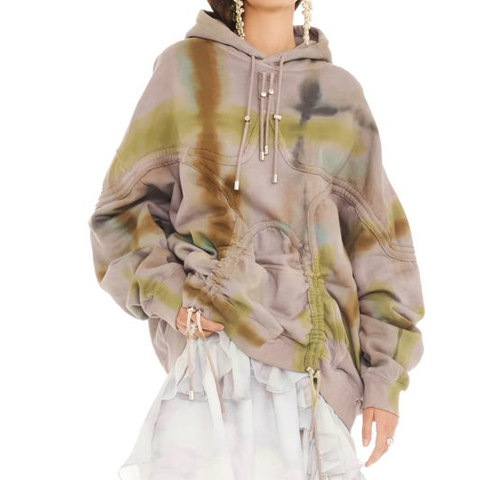 Collina Strada Star Hoodie Painted Fog