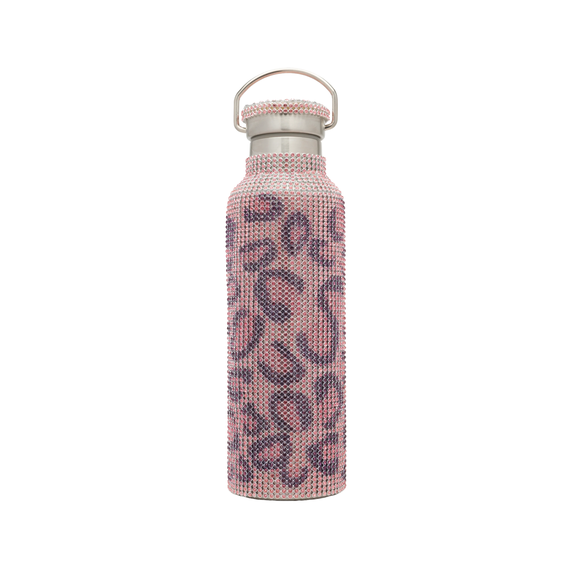Collina Strada Water Bottle Pink Leopard