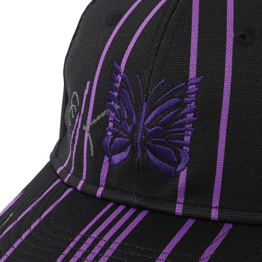 Needles Baseball Cap Poly Jacquard Black