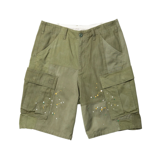 Liberaiders Patchwork BDU Shorts Olive