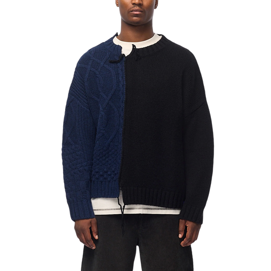 A-COLD-WALL* Ruptured Knit Black Oynx