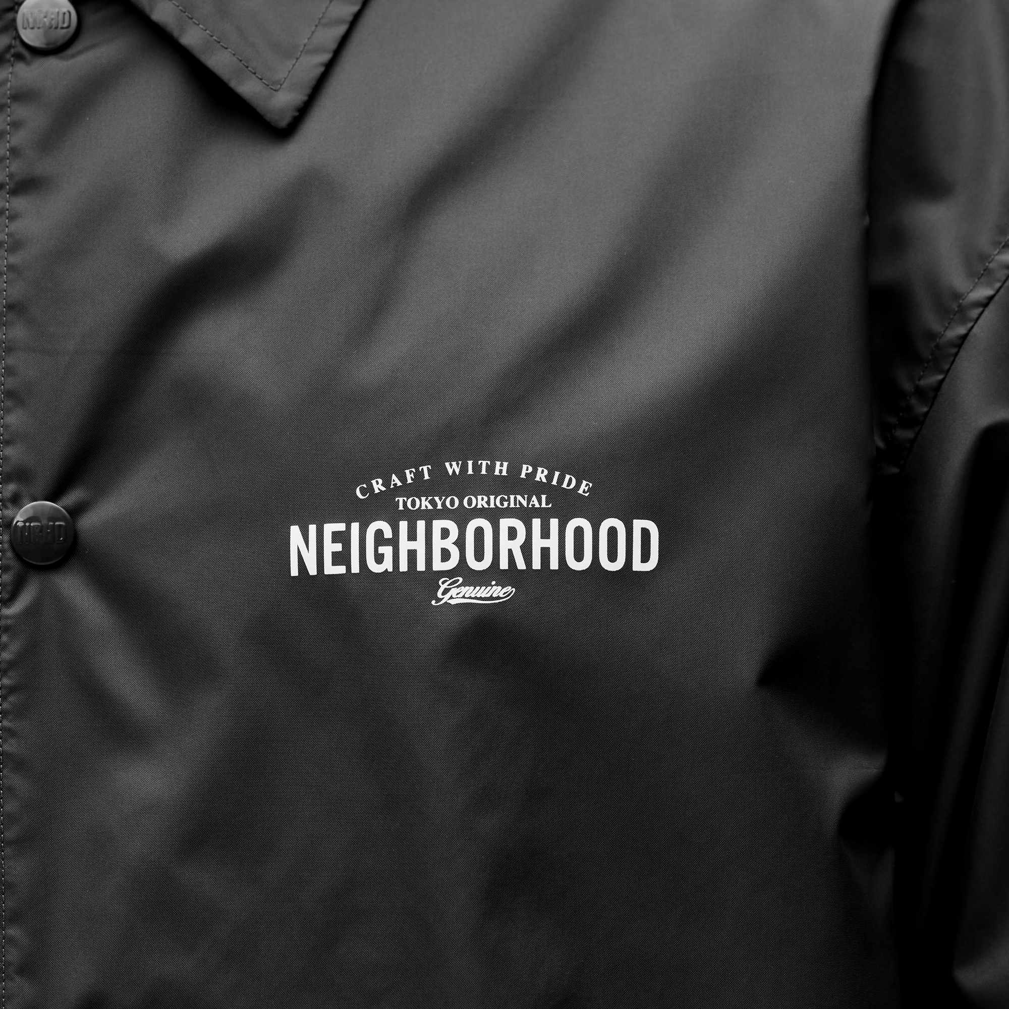 Neighborhood Windbreaker Jacket-1 Black