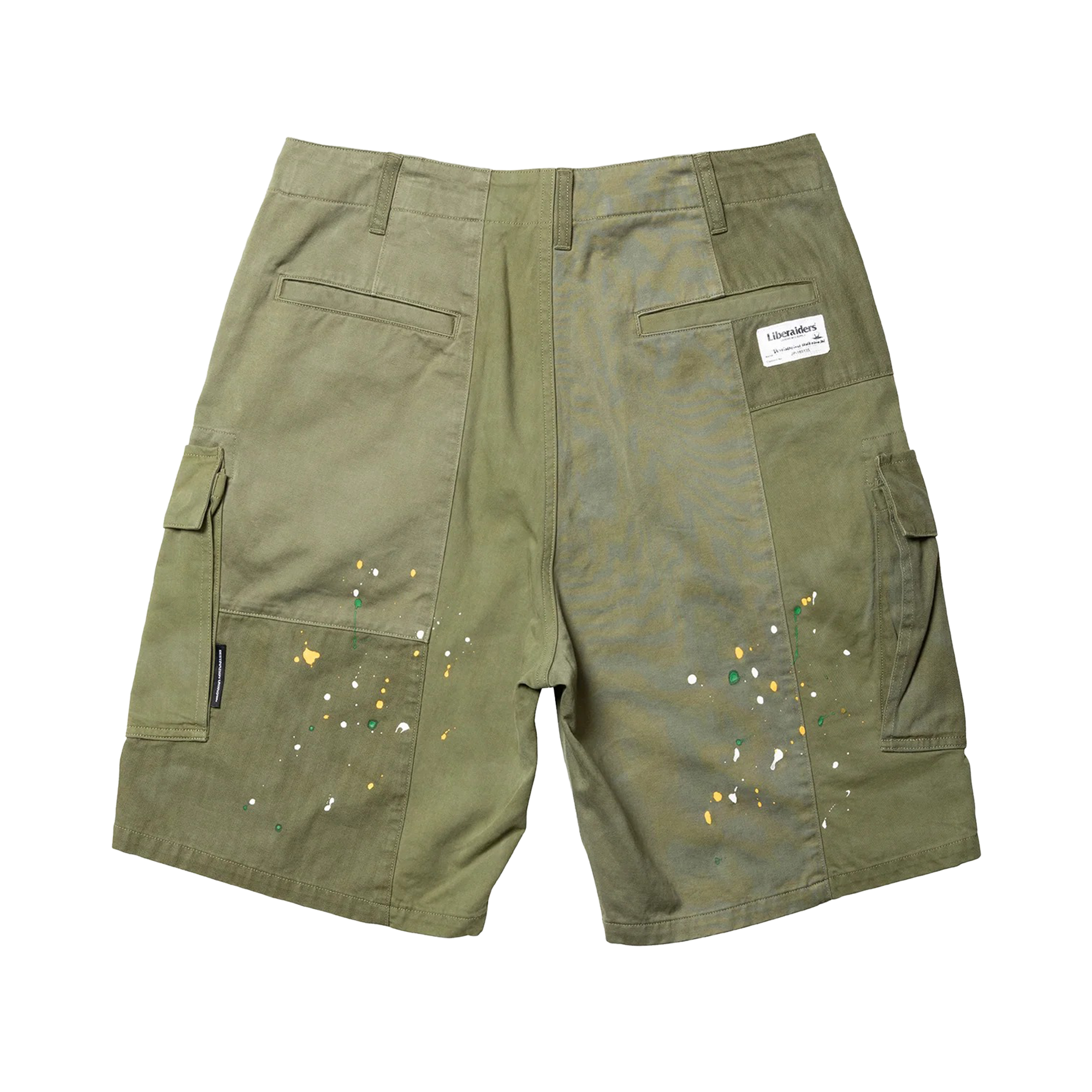 Liberaiders Patchwork BDU Shorts Olive