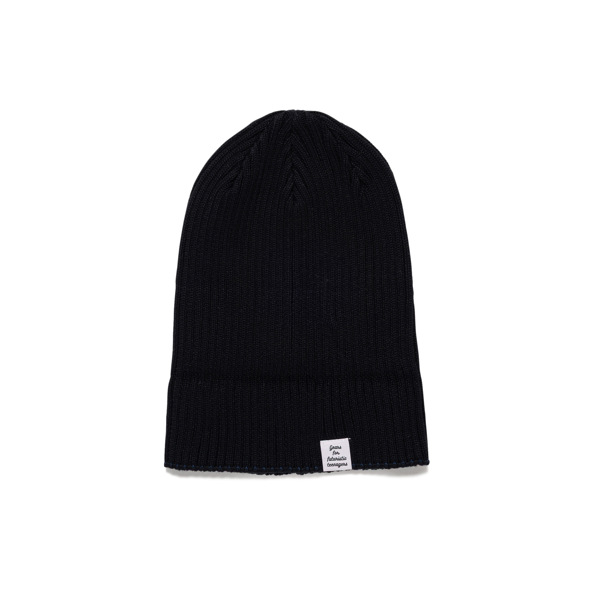 Human Made Cotton Rib Beanie Black HM31GD107