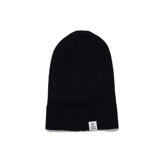 Human Made Cotton Rib Beanie Black HM31GD107