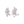 Collina Strada Daisy Earring Soft Pink