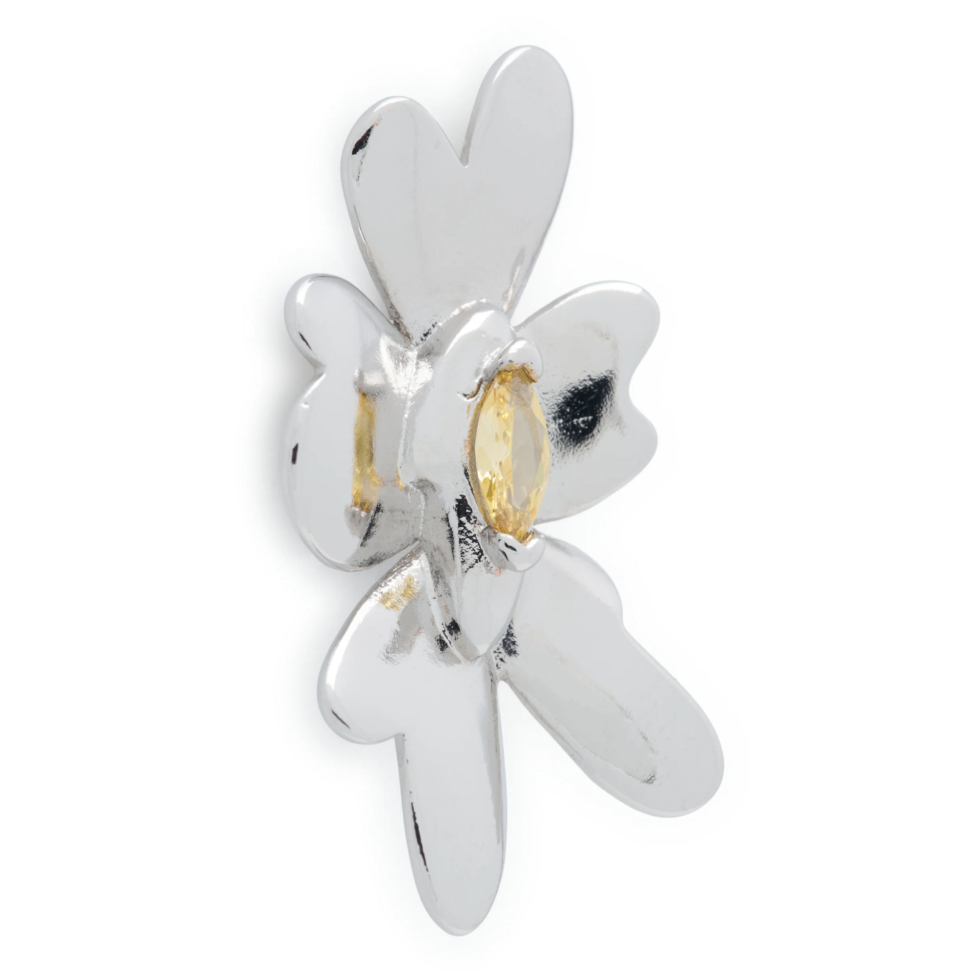 Collina Strada Daisy Earring Lemon