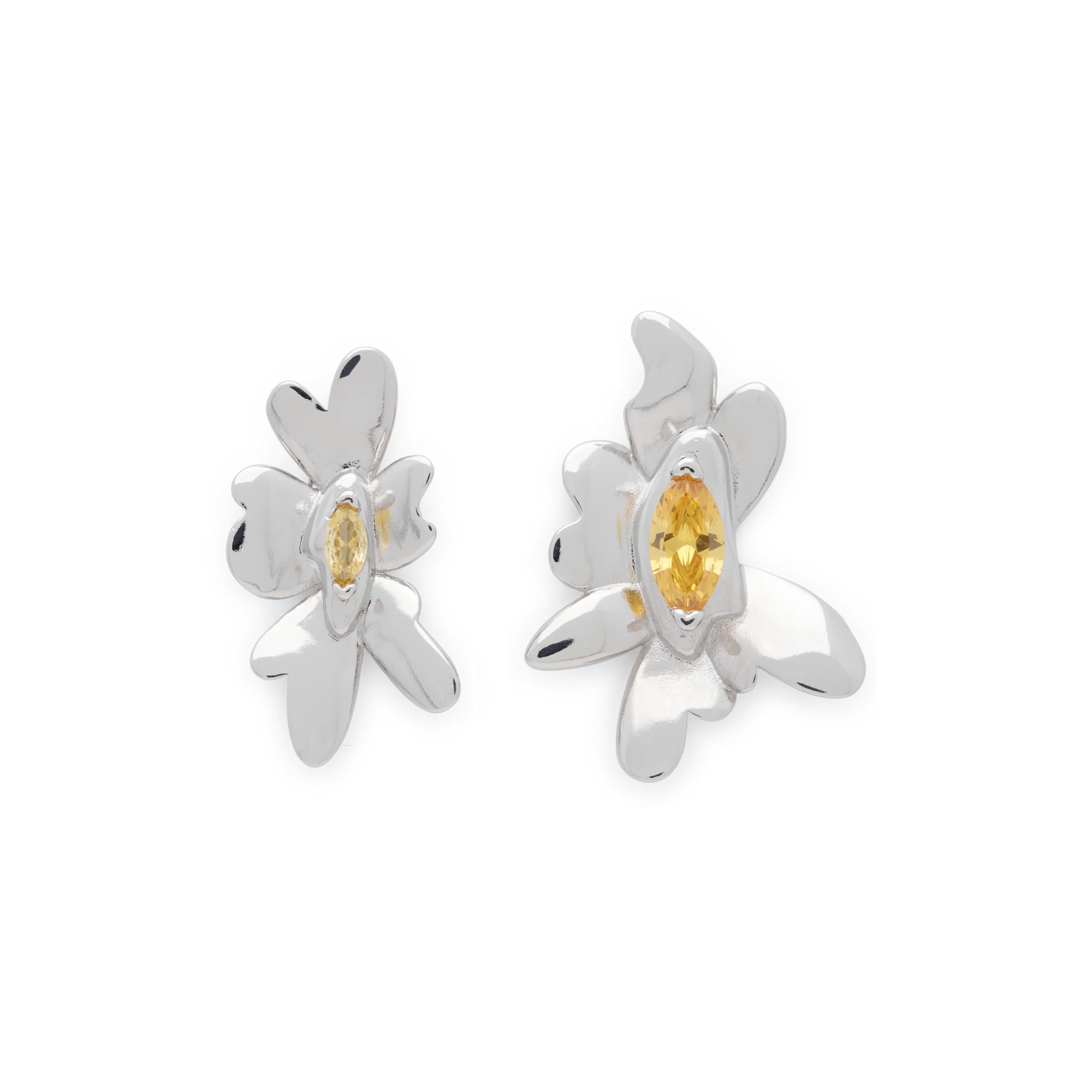Collina Strada Daisy Earring Lemon