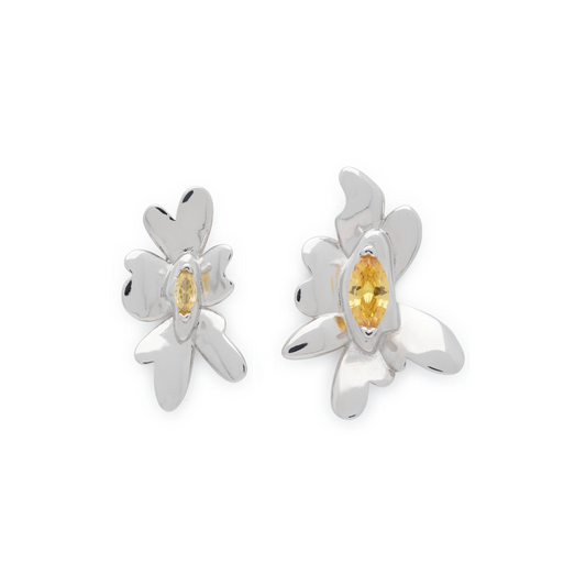 Collina Strada Daisy Earring Lemon