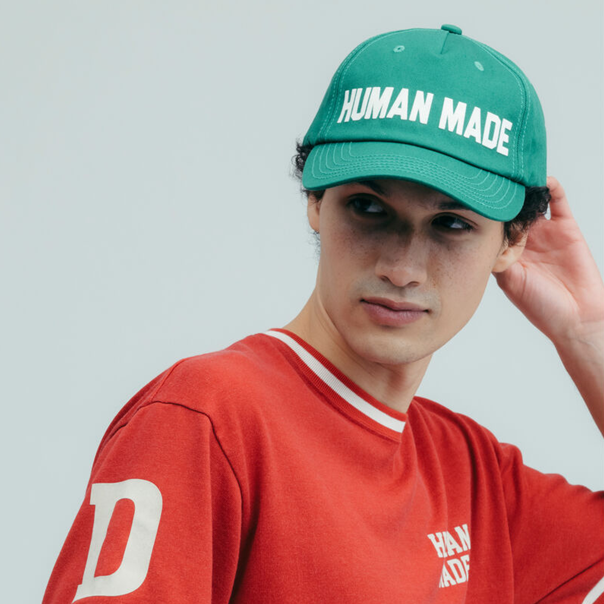 Human Made 5-Panel Twill Cap Green HM31GD020