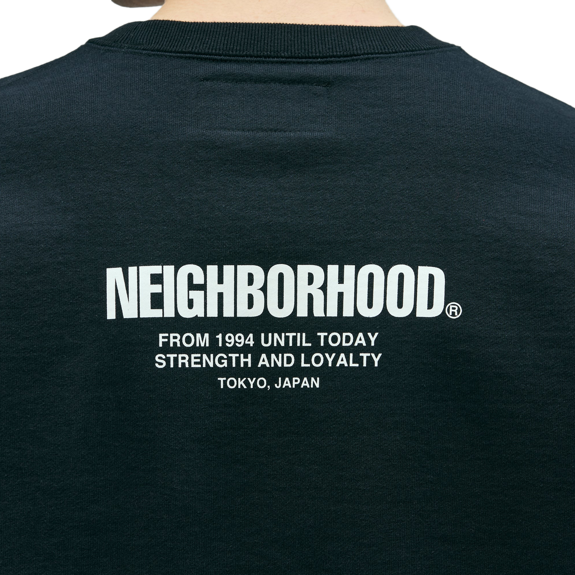 Neighborhood Staple Sweat Shirt L/S Black