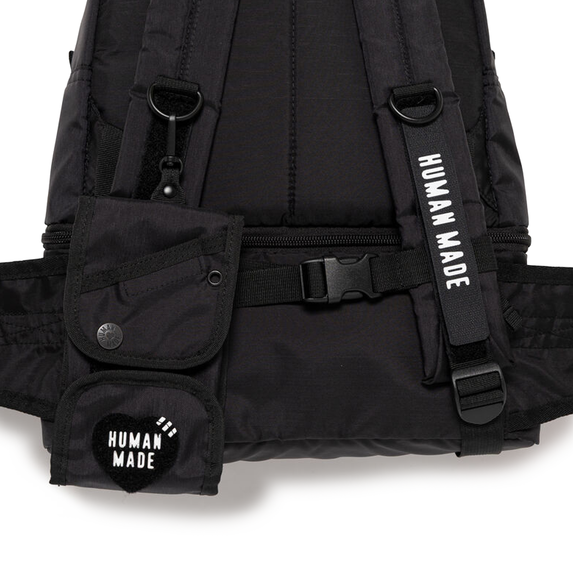 Human Made Military Pouch Black HM31GD041