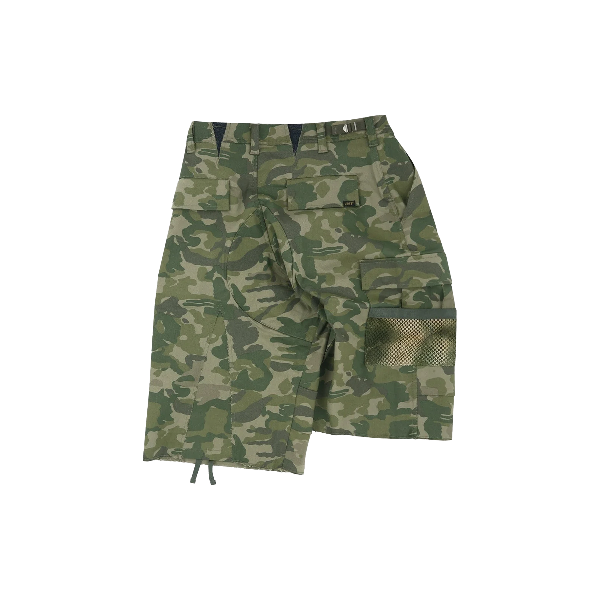 Andersson Bell Depot Camouflage Cargo Shorts Khaki APA808M