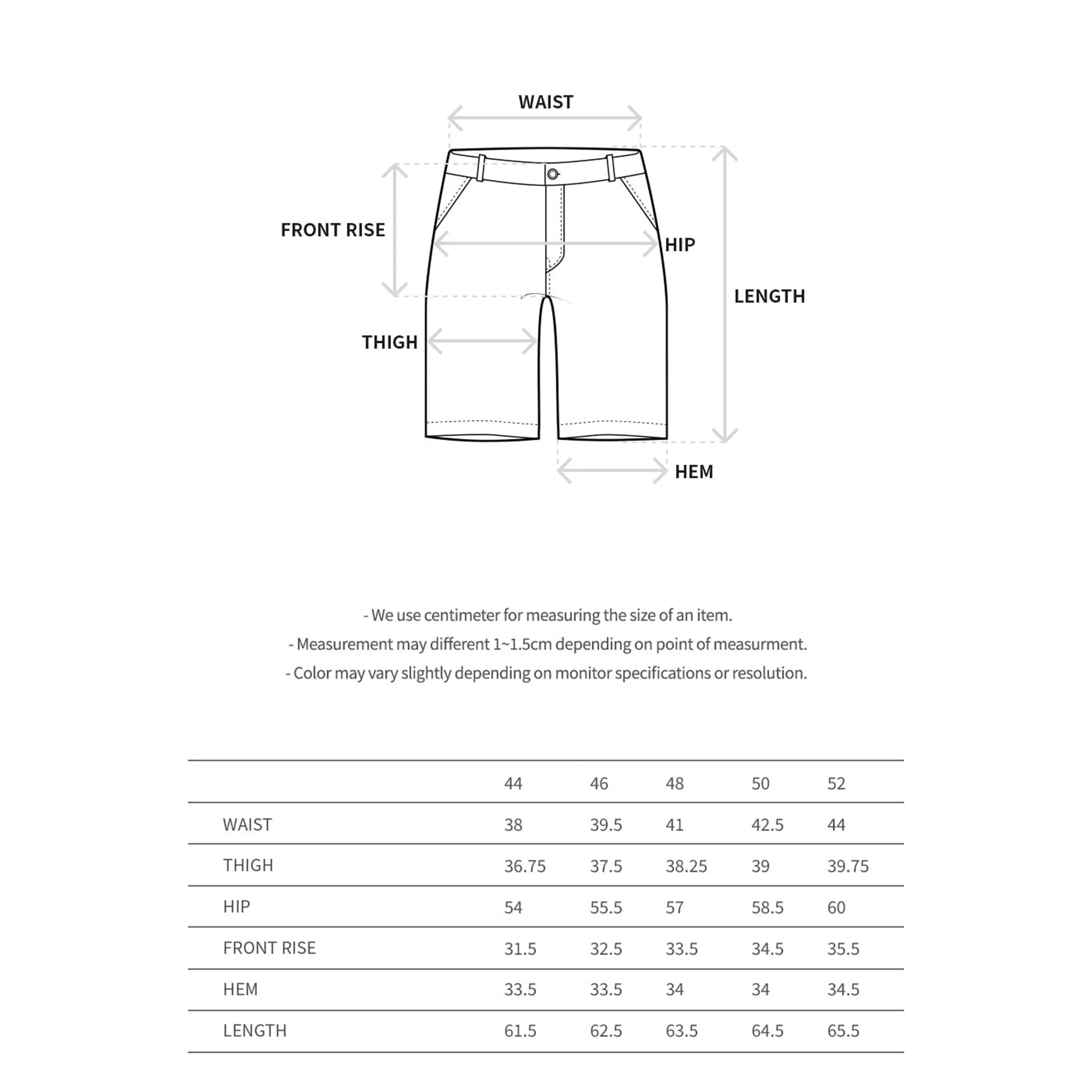 Andersson Bell Depot Camouflage Cargo Shorts Khaki APA808M