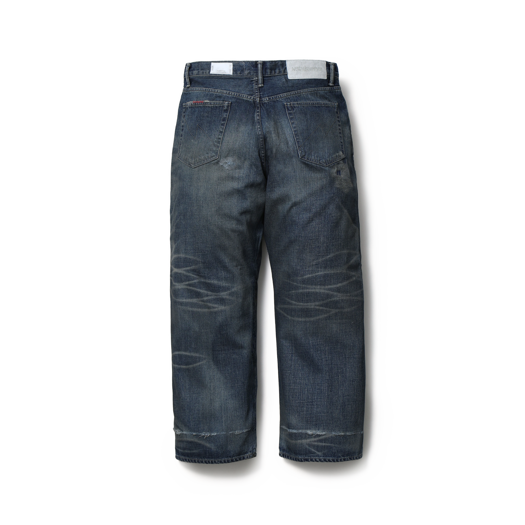 Neighborhood Savage Denim Dp Wide Pants Indigo 261XBNH-PTM07IN