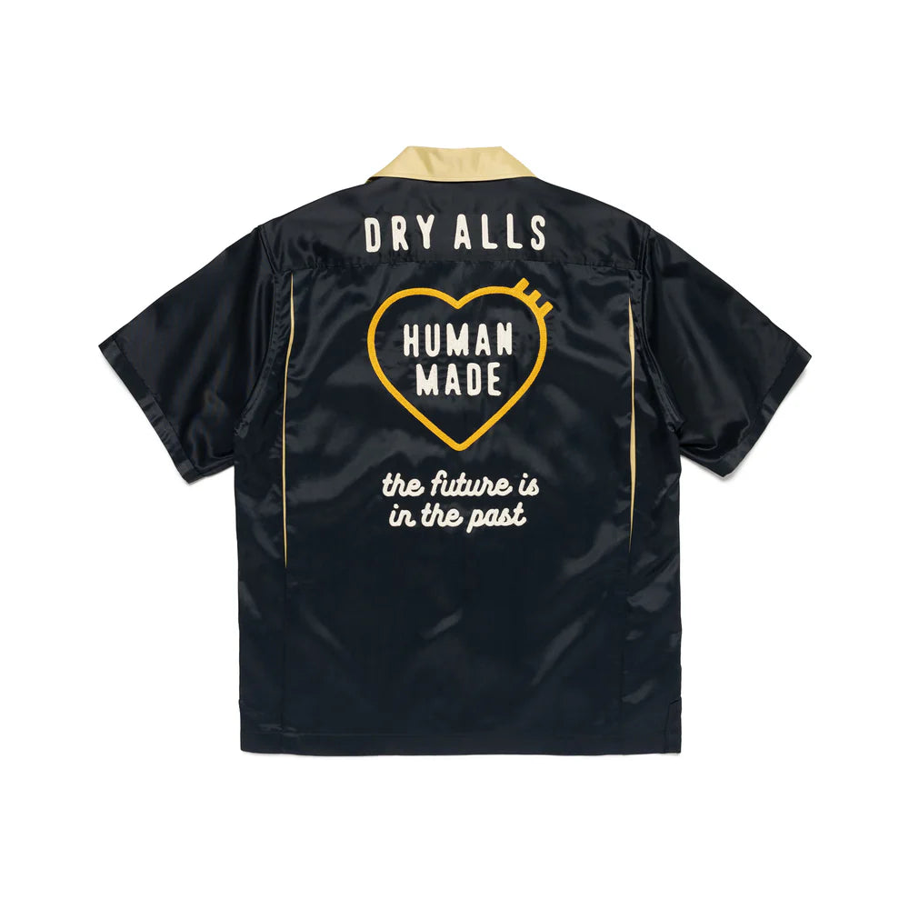 Human Made Bowling S/S Shirt Black HM29SH021B