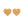 Human Made Heart Bamboo Coaster Set 2P Beige HM29GD084