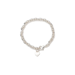 Human Made Heart Silver Bracelet Silver HM29GD070S