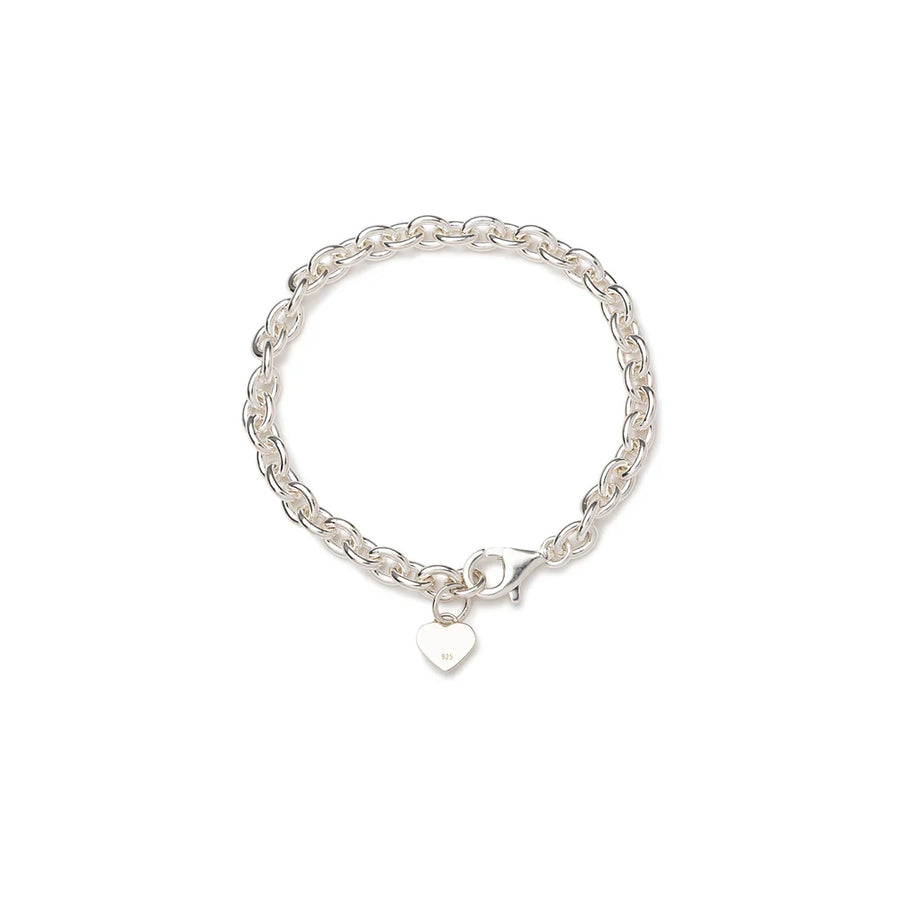 Human Made Heart Silver Bracelet Silver HM29GD070S