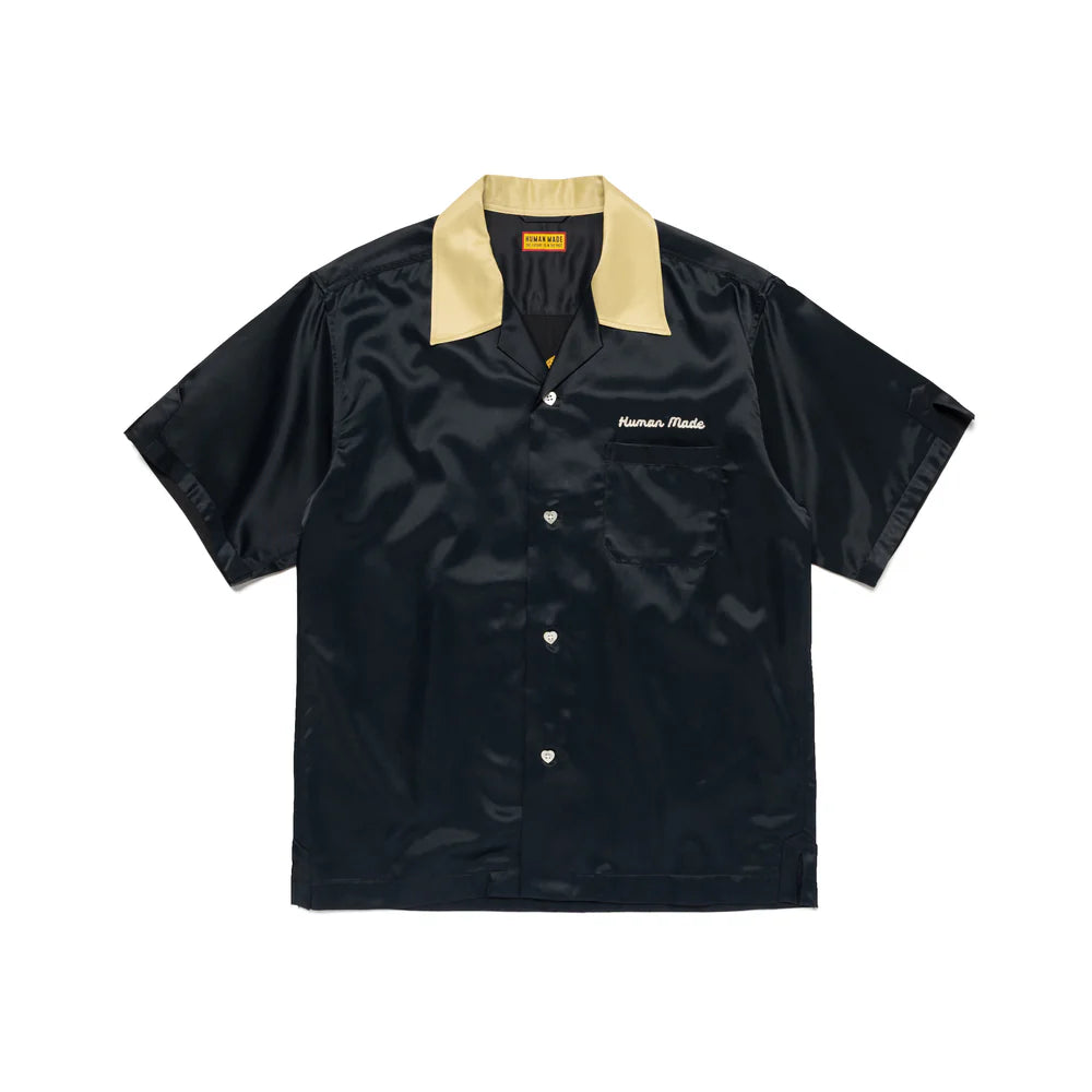 Human Made Bowling S/S Shirt Black HM29SH021B