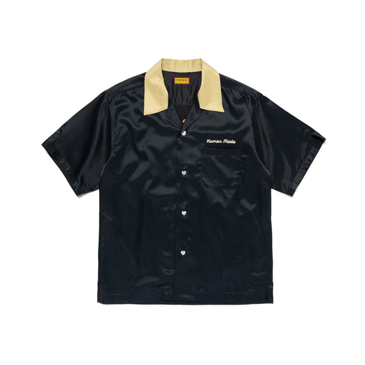 Human Made Bowling S/S Shirt Black HM29SH021B