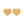 Human Made Heart Bamboo Coaster Set 2P Beige HM29GD084
