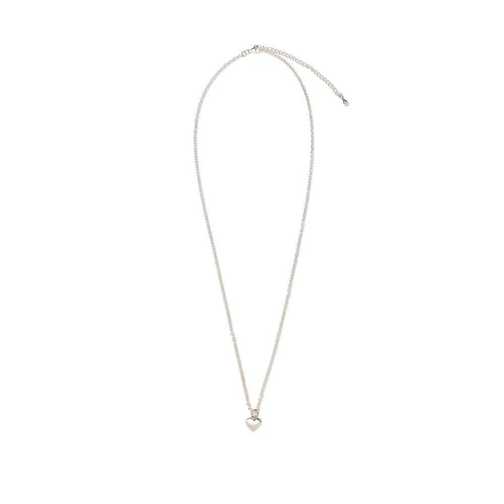 Human Made Heart Silver Necklace Silver HM29GD071S