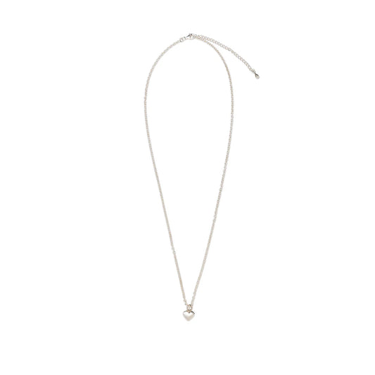 Human Made Heart Silver Necklace Silver HM29GD071S