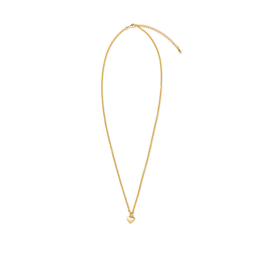 Human Made Heart Silver Necklace Gold HM29GD071G